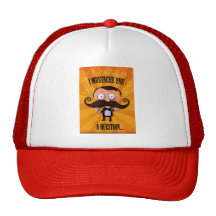 I Moustache You A Question... Mesh Hat