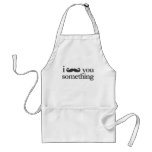 i moustache you something aprons