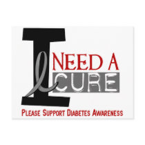 I NEED A CURE 1 DIABETES T-Shirts