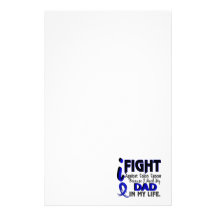I Need My Dad Colon Cancer Personalised Stationery