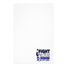 I Need My Husband Colon Cancer Personalised Stationery