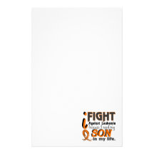 I Need My Son Leukaemia Personalised Stationery