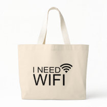 I need wifi internet canvas bag