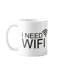 I need wifi internet mugs