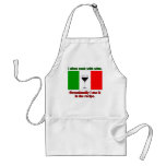 I Often Cook With Wine aprons
