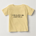 I only cry when... t-shirts