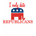 I Only Date Republicans Tank t-shirts