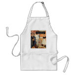 I only have a kitchen because...retro print apron