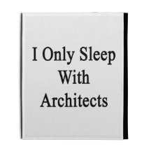 I Only Sleep With Architects iPad Cases