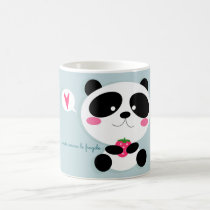 i panda amano le fragole mugs