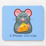 I Play Co-Op Ratpad mousepads