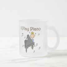 I Play Piano T-shirts and Gifts Coffee Mugs