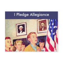 I Pledge Allegiance To the Flag Post Cards