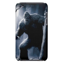 I pod touch case cover with sasquatch iPod touch cases