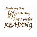 I Prefer Reading Postcards
