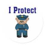 I Protect stickers