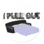 I Pull Out stickers