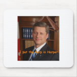 I Put a Harp in Harper mousepads