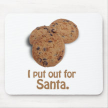 I put out for Santa -.png Mouse Pads