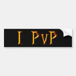 I PvP Bumper Stickers