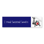 I read banned books bumper sticker bumper stickers
