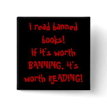 I read banned books! button