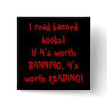 I read banned books! buttons