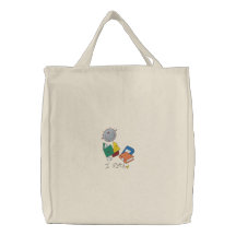 I Read - Tote Canvas Bags