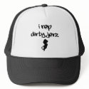 i rep dirty jerz trucker cap hats