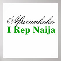 I Rep Naija, Africankoko Posters