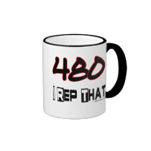 I Rep That 480 Area Code Mug