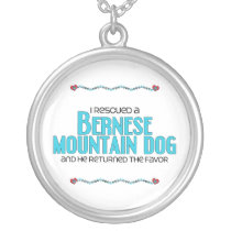 I Rescued a Bernese Mountain Dog (Male Dog) Jewelry