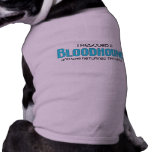 I Rescued a Bloodhound (Female Dog) Doggie Tee Shirt