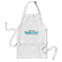 I Rescued a Border Staffy (Male) Dog Adoption Aprons