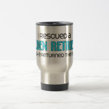 I Rescued a Golden Retriever (Female Dog) Mug