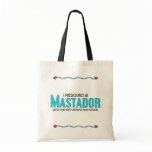 I Rescued a Mastador (Female) Dog Adoption Design bags