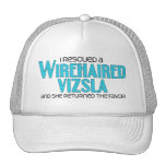 I Rescued a Wirehaired Vizsla (Female Dog) Mesh Hats