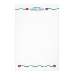 I Rescued an Airedale Terrier (Female Dog) Customized Stationery