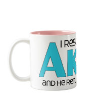 I Rescued an Akita (Male Dog) Coffee Mug