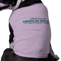 I Rescued an American Brittany (Female Dog) Doggie Shirt