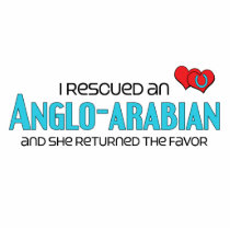 I Rescued an Anglo-Arabian (Female Horse) Acrylic Cut Out