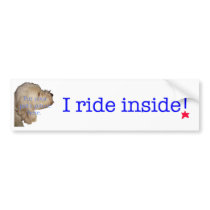 I ride inside!