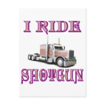 I Ride Shotgun Postcards