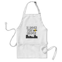 I Rock The Block Apron