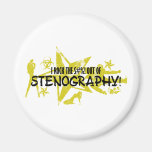 I ROCK THE S#%! - STENOGRAPHER MAGNET
