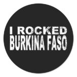 I Rocked Burkina Faso stickers