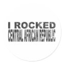 I Rocked Central African Republic stickers