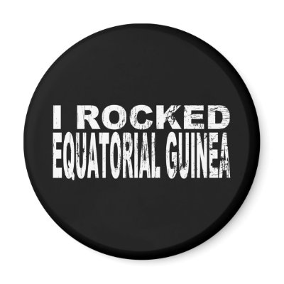 I Rocked Equatorial Guinea Magnet by worldtees