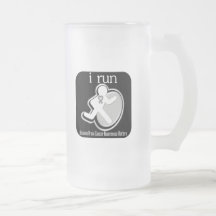 i Run Because Brain Cancer Matters Coffee Mugs