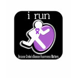i Run Because Crohns Disease Matters t-shirts
